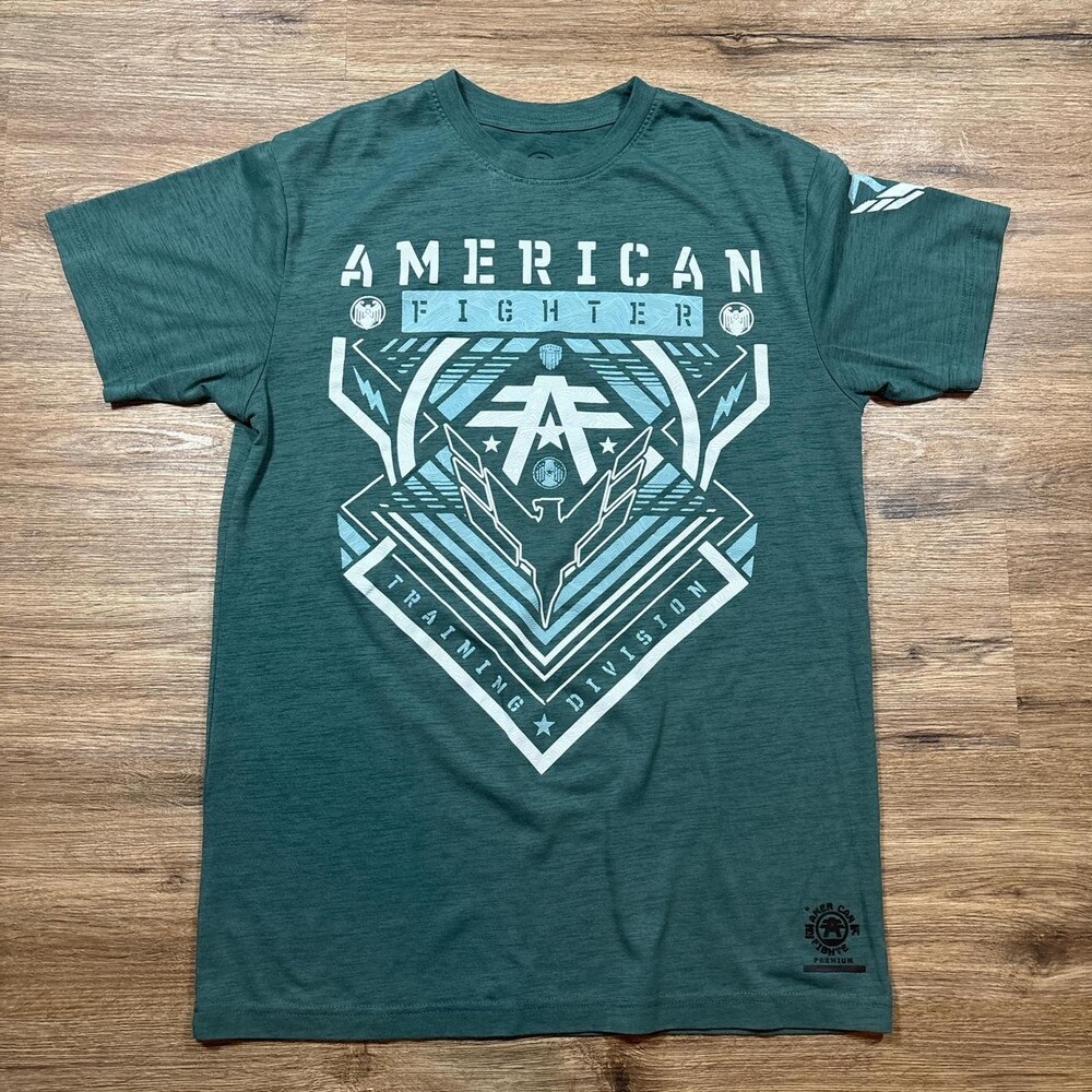 American Fighter Green T Shirt‎ Size C 0 E 6